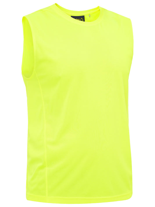 BK0440 Recycled Hi Vis Muscle Tank