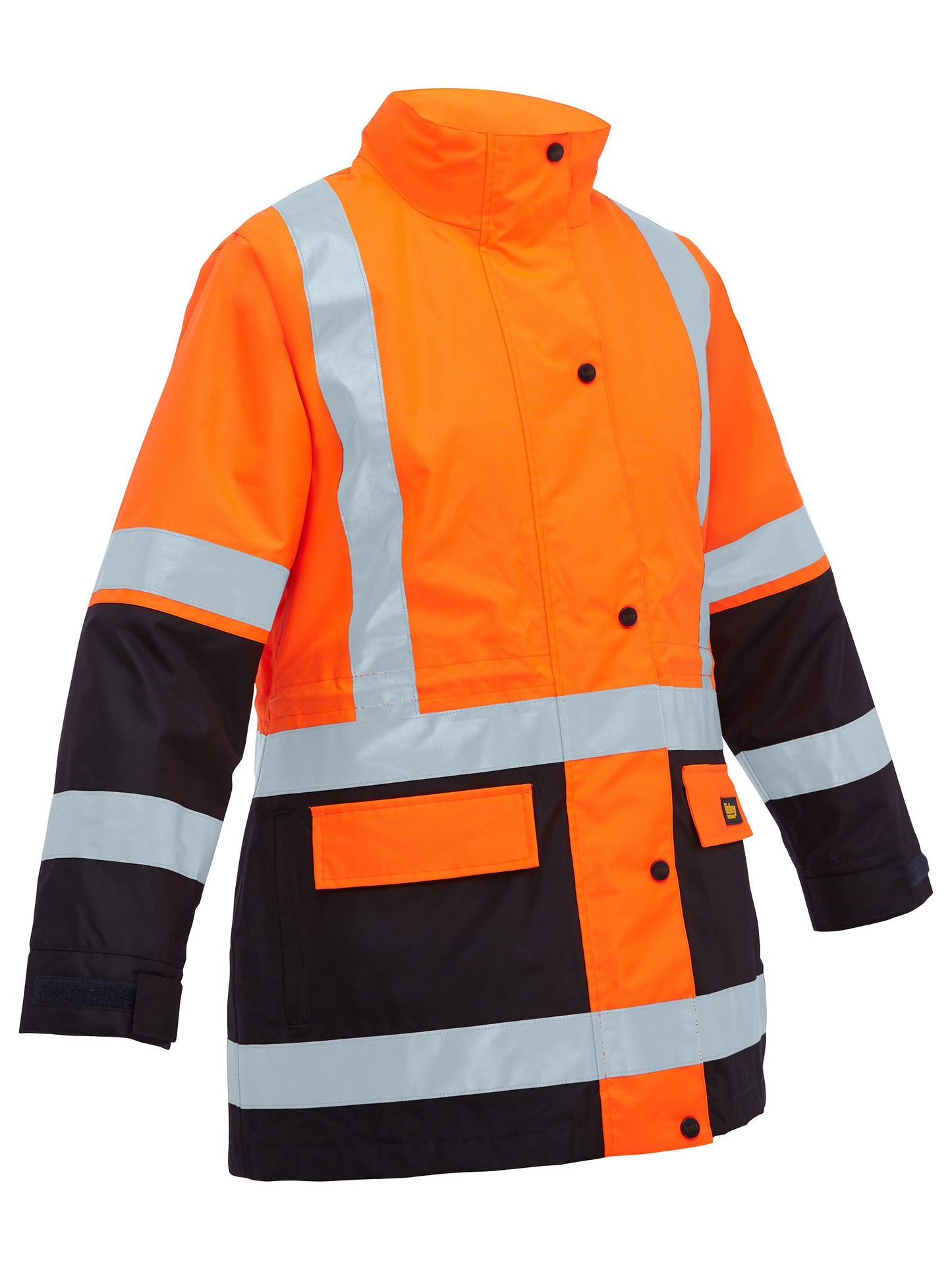 BKL6975 Women's Taped Hi Vis 5 in 1 Rain Jacket