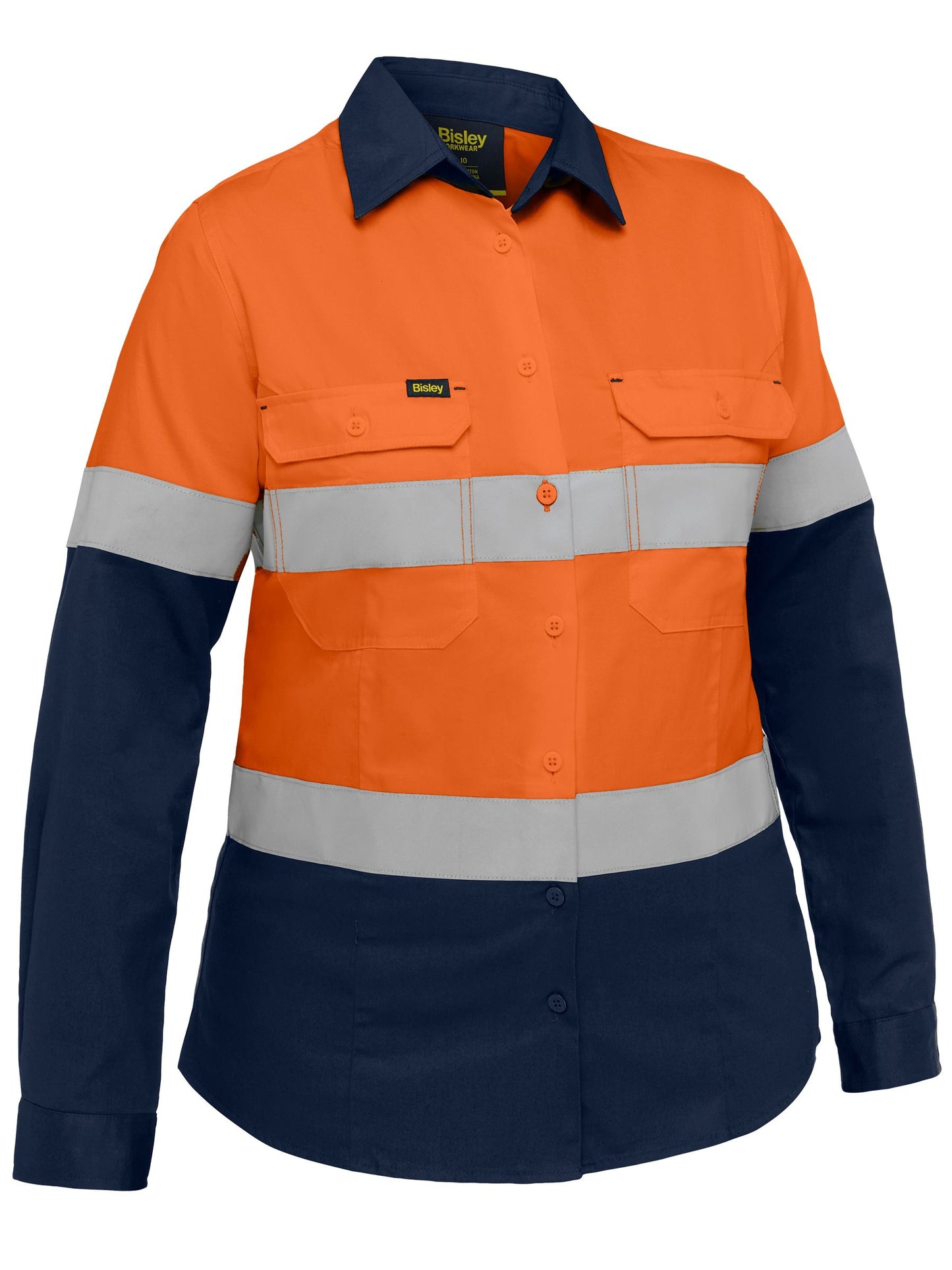 BL6390T Industrial Women's Taped Hi Vis Cool Lightweight Vented Shirt