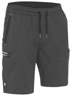 Flex & Move™ 4-Way Stretch Elastic Waist Cargo Short