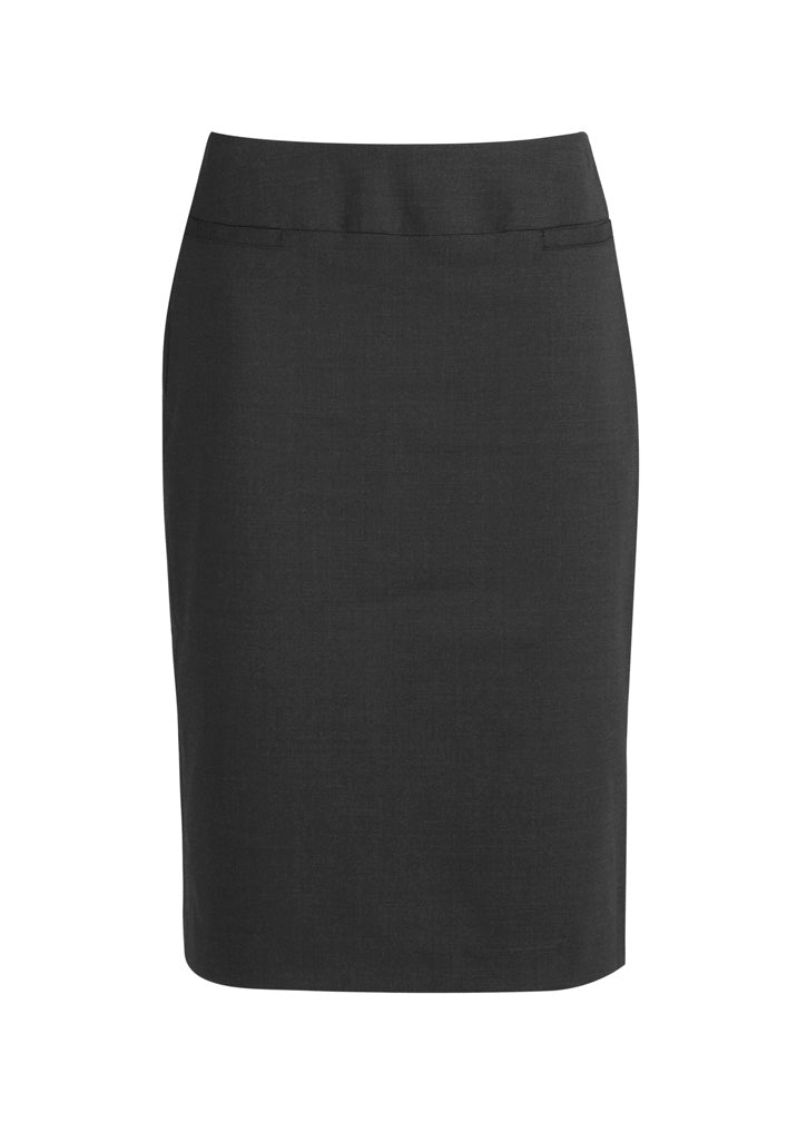 BizCollection BS29323 Womens Classic Below Knee Skirt