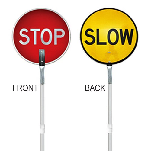 Maxisafe BSE798 Stop/Slow Baton with Extendable Aluminium Handle