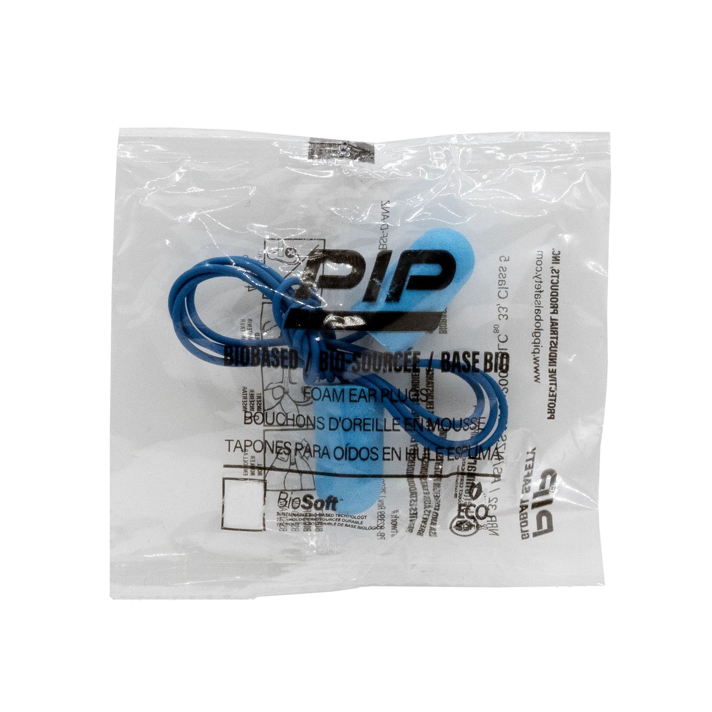 PIP Mega Bullet Biosoft™ Earplugs Class 5 Metal Detectable Corded