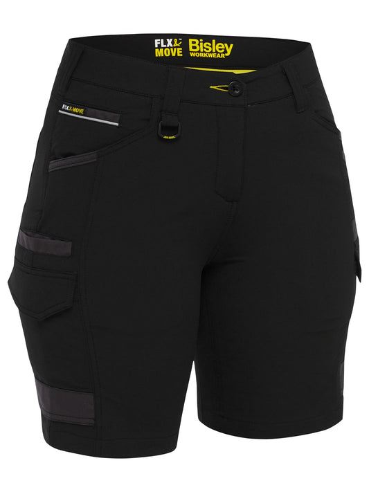 BSHL1332 Women's Flx & Move™ 4-Way Stretch Zip Cargo Short