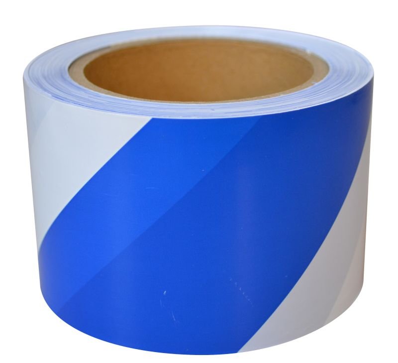 Maxisafe BTB708 Barricade/Barrier Tape - Blue & White