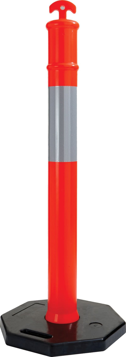 Maxisafe BTB758-8 T-Top Bollard Post and 8 kg Base