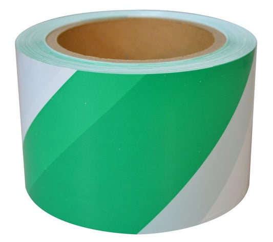 Maxisafe BTG709 Barricade/Barrier Tape - Green & White