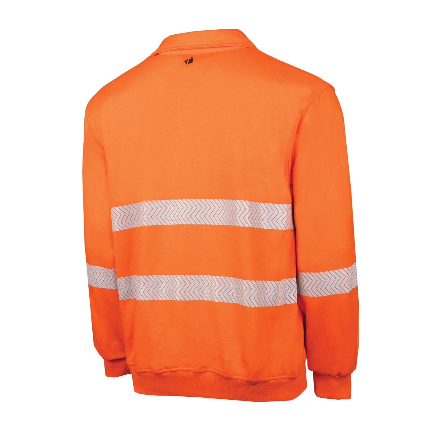 BW1350T1 Hi-Vis PPE 2 Water Repellent Fleece Jumper with Segmented FR Tape