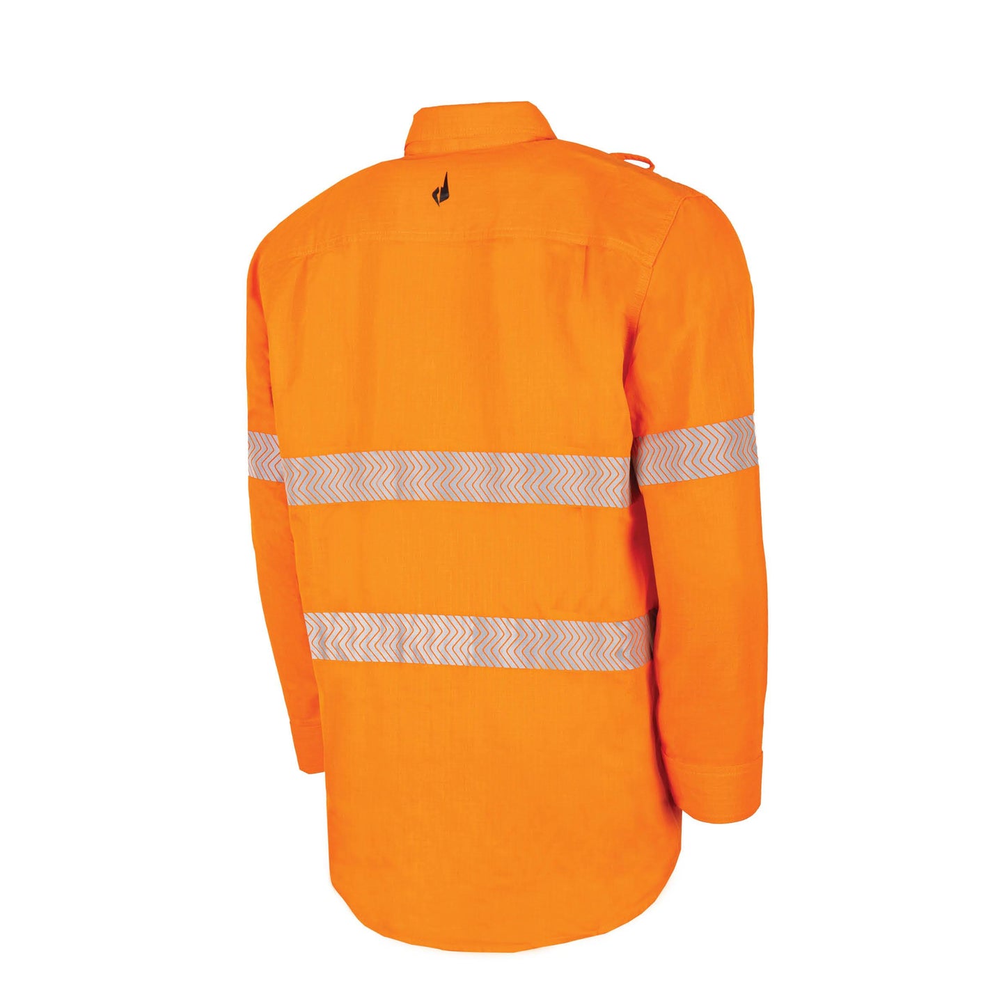 BW1595T1 Regular Weight PPE 2 L/S Hi-Vis Shirt with Segmented FR Reflective Tape