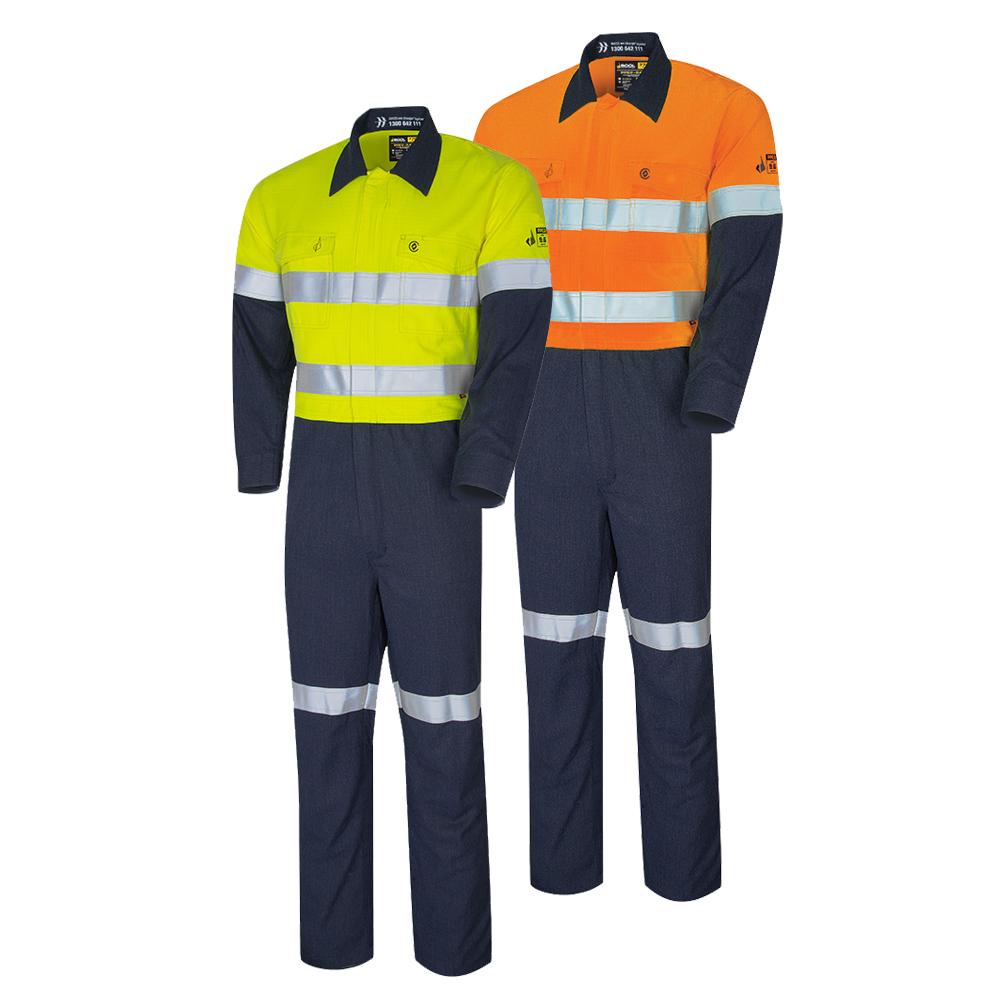 BW2570T1 Regular Weight PPE 2 Two Tone Coverall with LOXY™ FR Reflective Tape