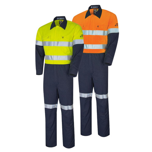 BW2570T1 Regular Weight PPE 2 Two Tone Coverall with LOXY™ FR Reflective Tape