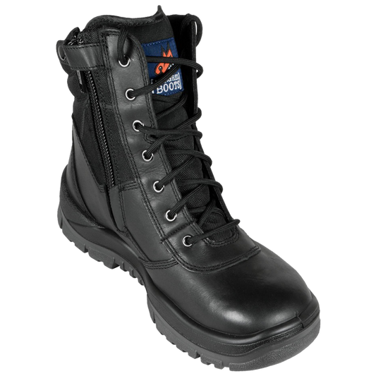 Mongrel Boots 251020 Black High Leg ZipSider Boot