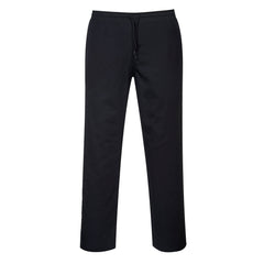 Portwest Chef's Drawstring Pants in Black