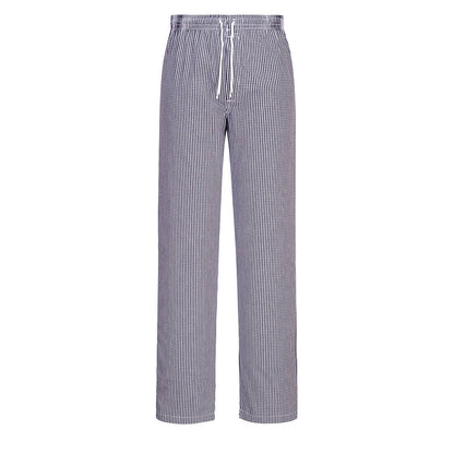 Portwest Bromley Chefs Pants in Check