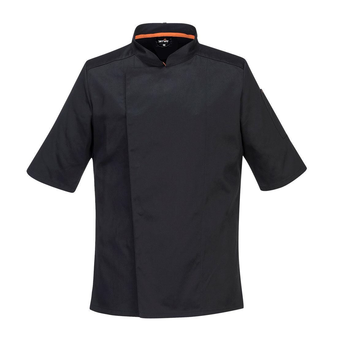 Portwest Chef's MeshAir Pro Stretch Jacket S/S in Black