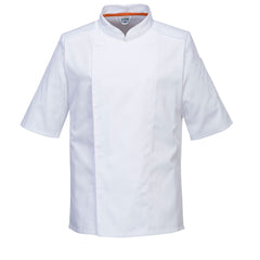 Portwest Chef's MeshAir Pro Stretch Jacket S/S in White