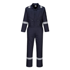 Portwest Iona Enhanced Cotton Coverall in Navy