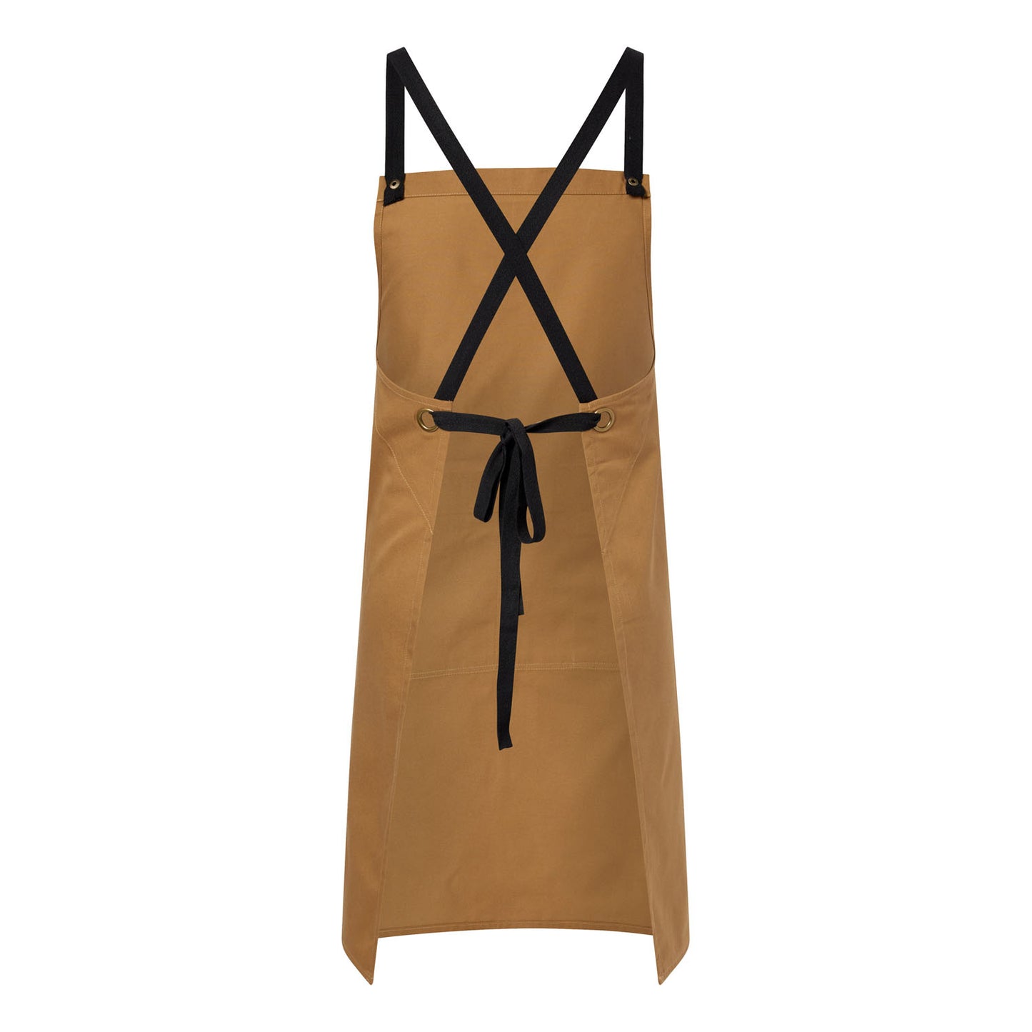Chefscraft CA031 Full Bib Apron With Pockets in Cinnamon