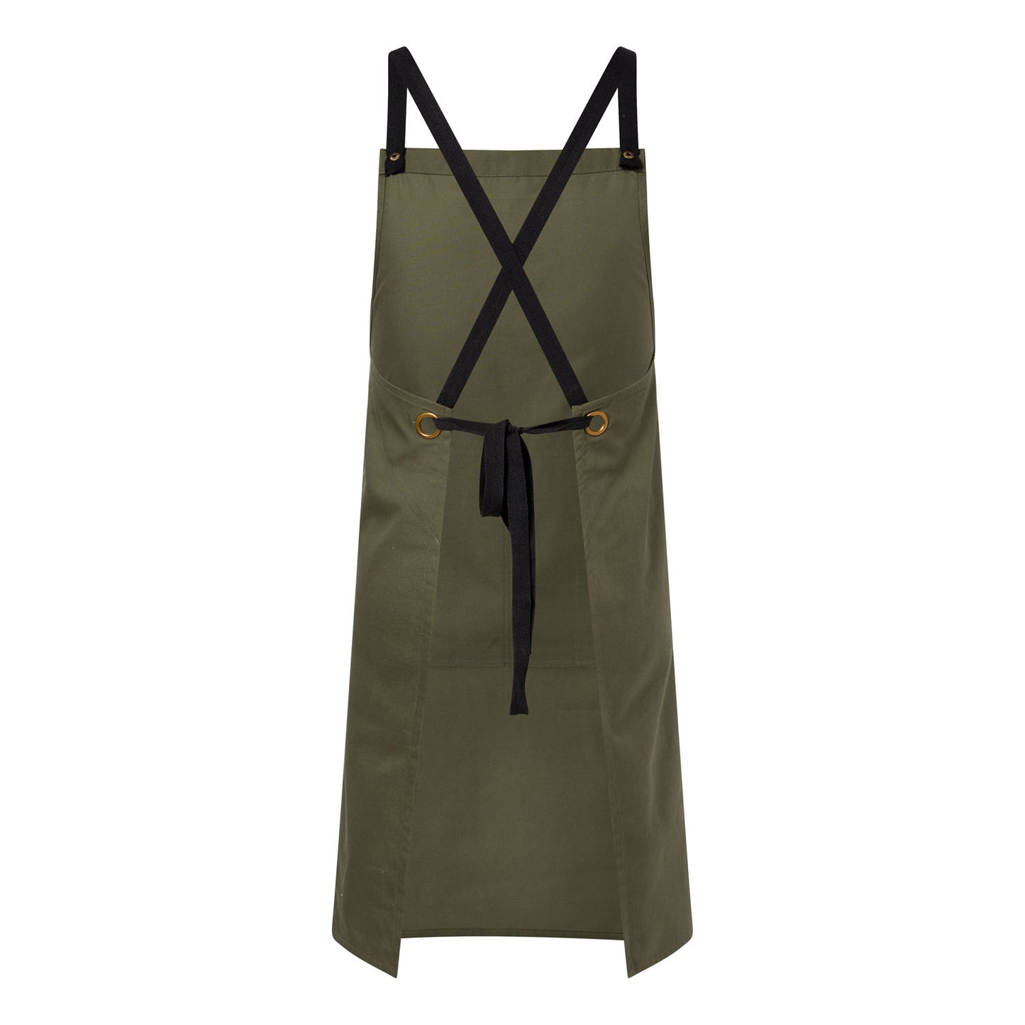 Chefscraft CA031 Full Bib Apron With Pockets in Olive