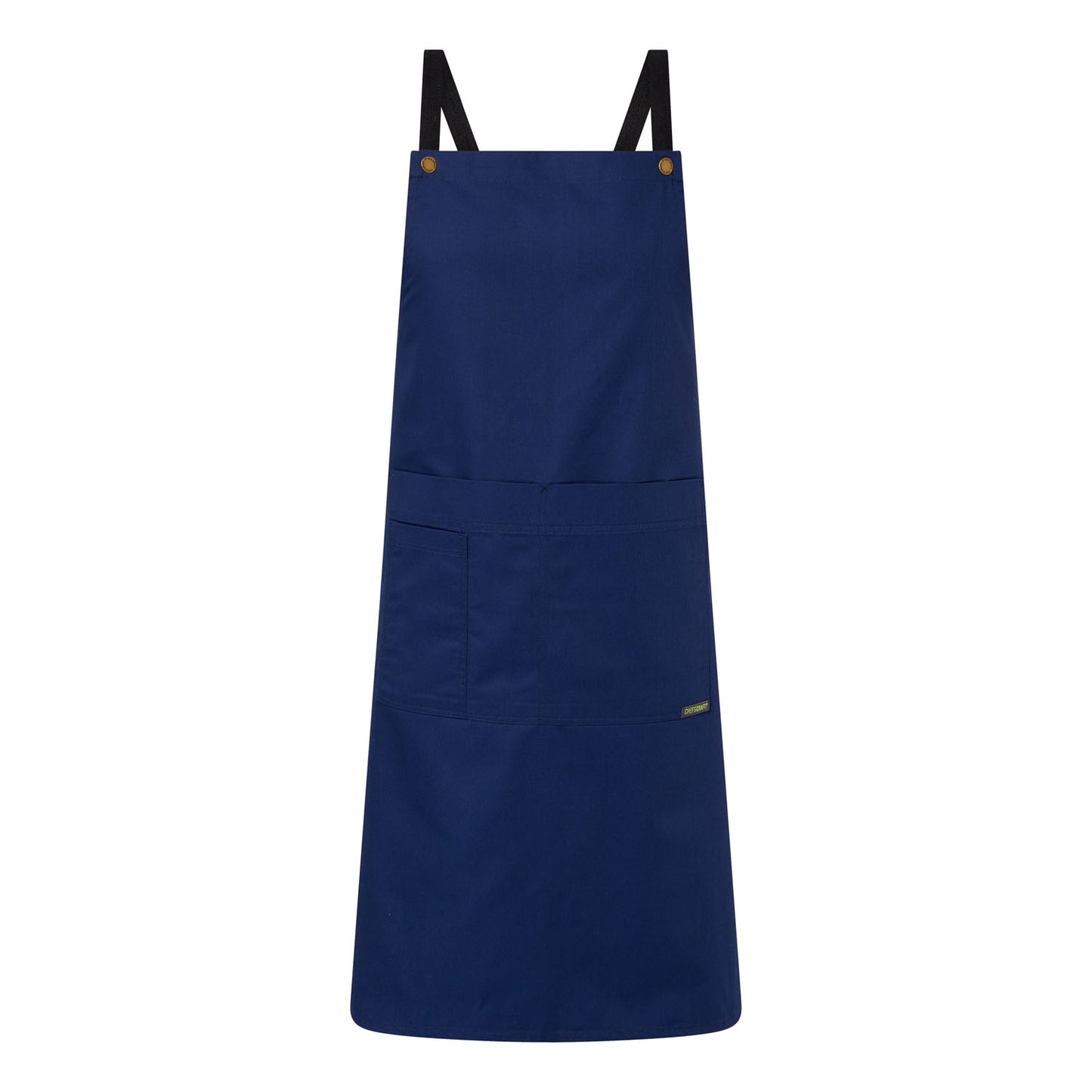 Chefscraft CA031 Full Bib Apron With Pockets in Blueberry
