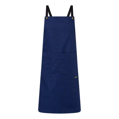 Chefscraft CA031 Full Bib Apron With Pockets in Blueberry