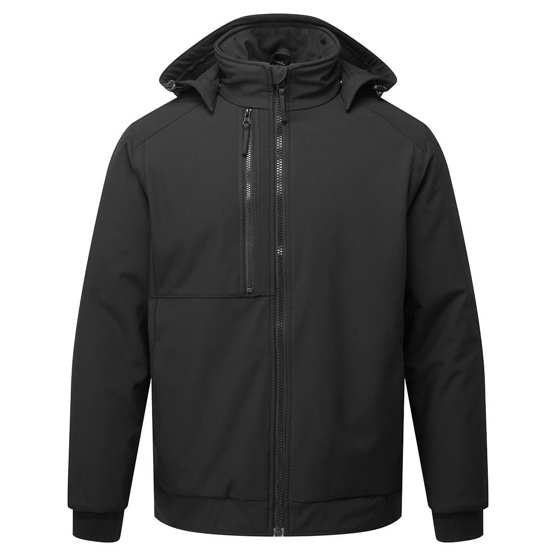 Portwest WX2 Eco Insulated Softshell (2L) in Black
