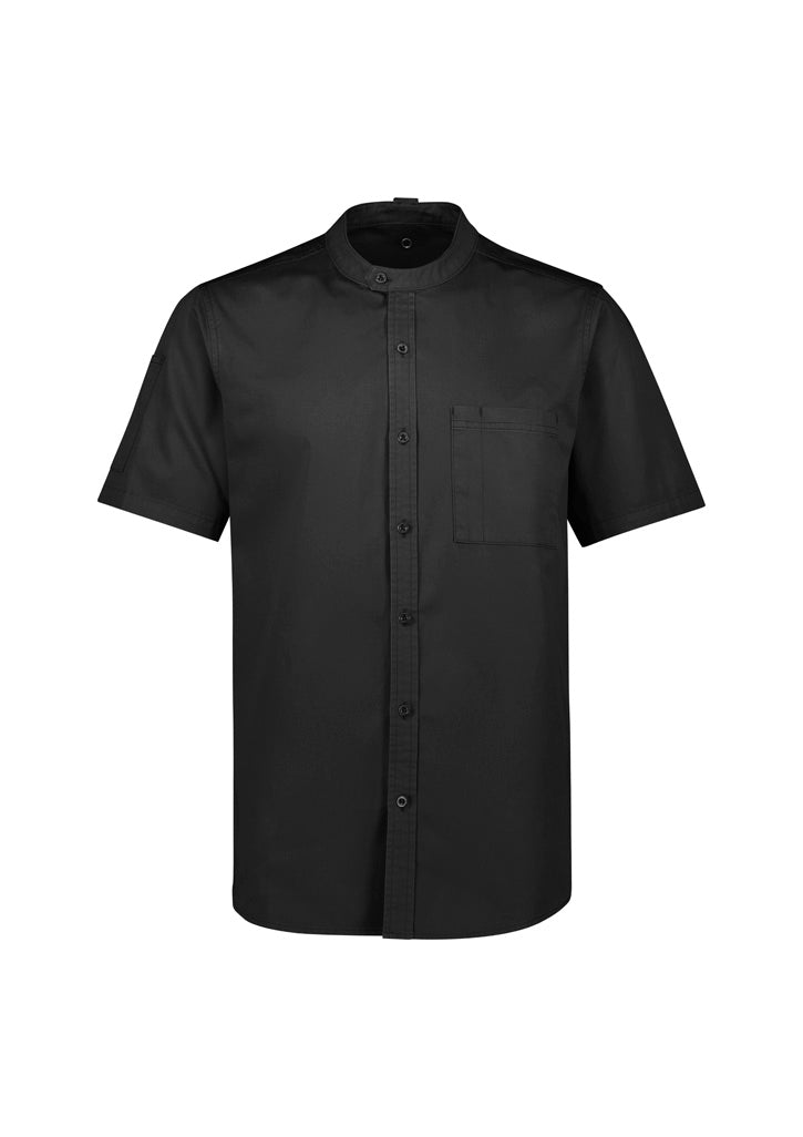 BizCollection CH329MS Mens Salsa Short Sleeve Chef Shirt