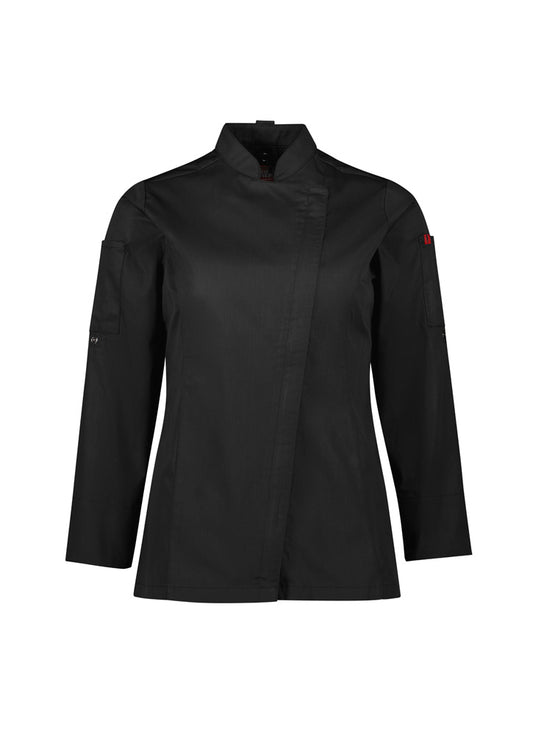 BizCollection CH330LL Womens Alfresco Long Sleeve Chef Jacket