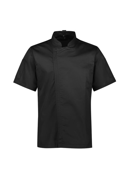 BizCollection CH330MS Mens Alfresco Short Sleeve Chef Jacket