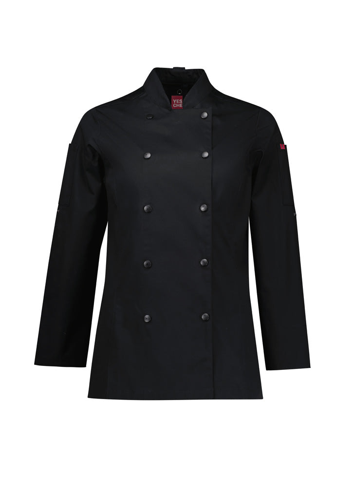 BizCollection CH430LL Womens Gusto Long Sleeve Chef Jacket product front