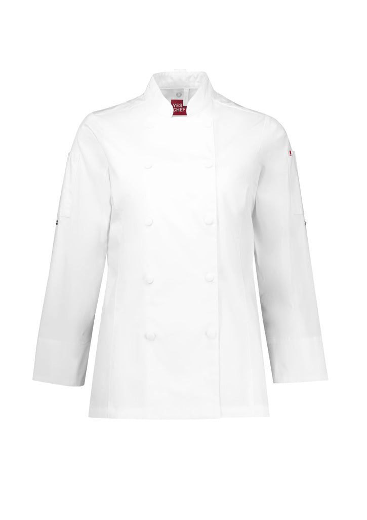 BizCollection CH430LL Womens Gusto Long Sleeve Chef Jacket product front