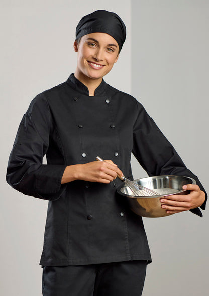 BizCollection CH430LL Womens Gusto Long Sleeve Chef Jacket