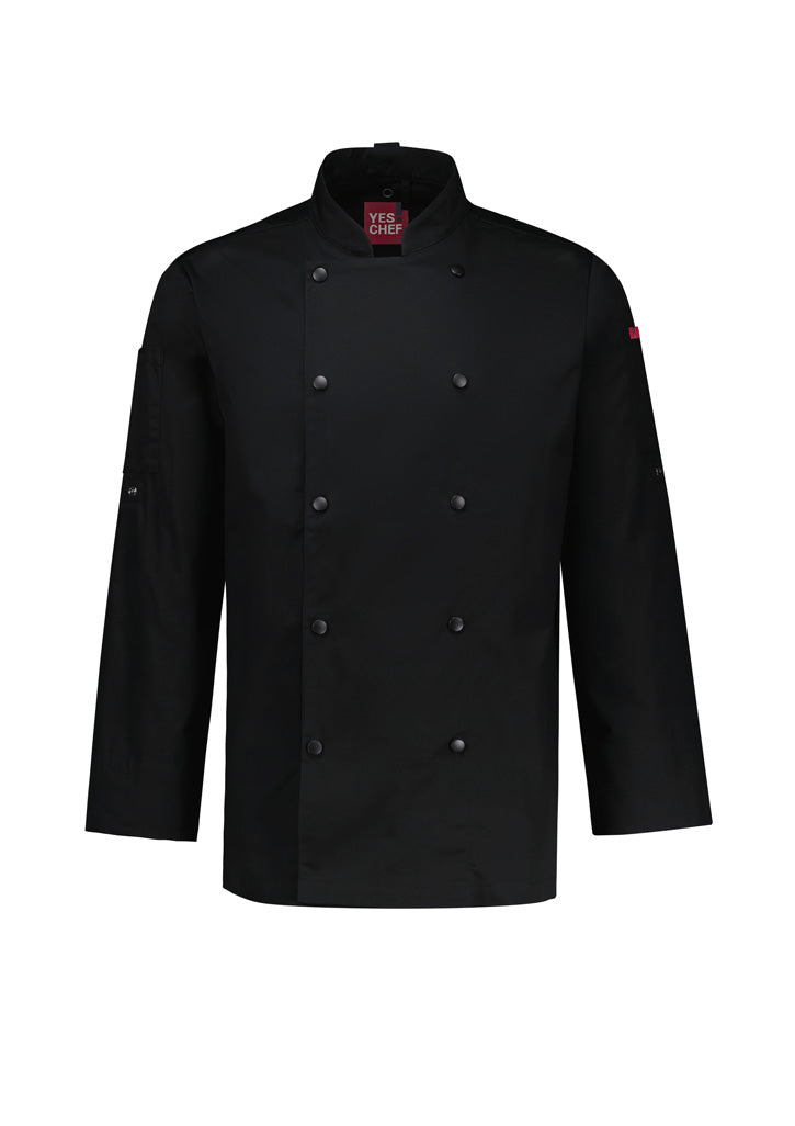 BizCollection CH430ML Mens Gusto Long Sleeve Chef Jacket product front