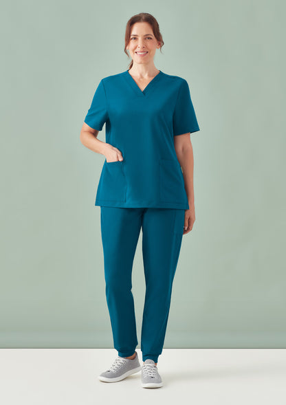 BizCare CL541LL Womens Pulse Jogger Scrub Pant