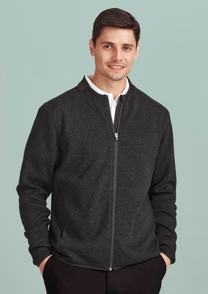BizCare CO342MJ Mens Nova Zip Front Jumper