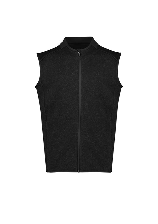 BizCare CO343MV Mens Nova Zip Front Vest