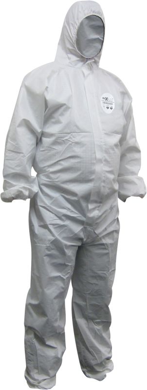 Maxisafe COC621 Chemguard White SMS Type 5/6 Coveralls