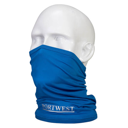 Portwest Anti-Microbial Multiway Scarf in Cobalt Blue