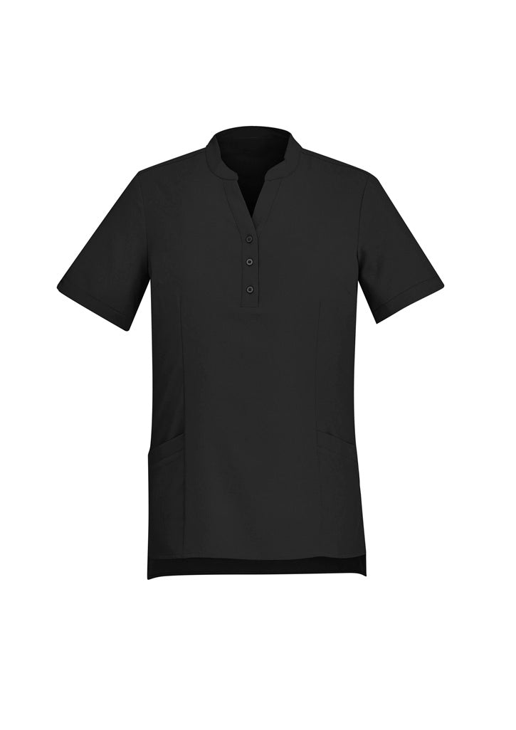 BizCare CS949LS Womens Florence Plain Tunic