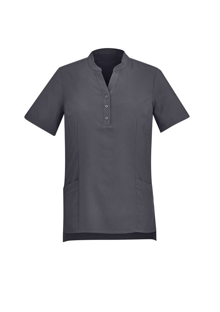 BizCare CS949LS Womens Florence Plain Tunic