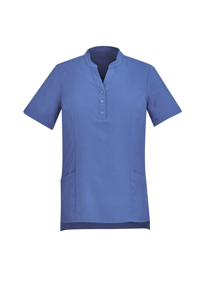 BizCare CS949LS Womens Florence Plain Tunic