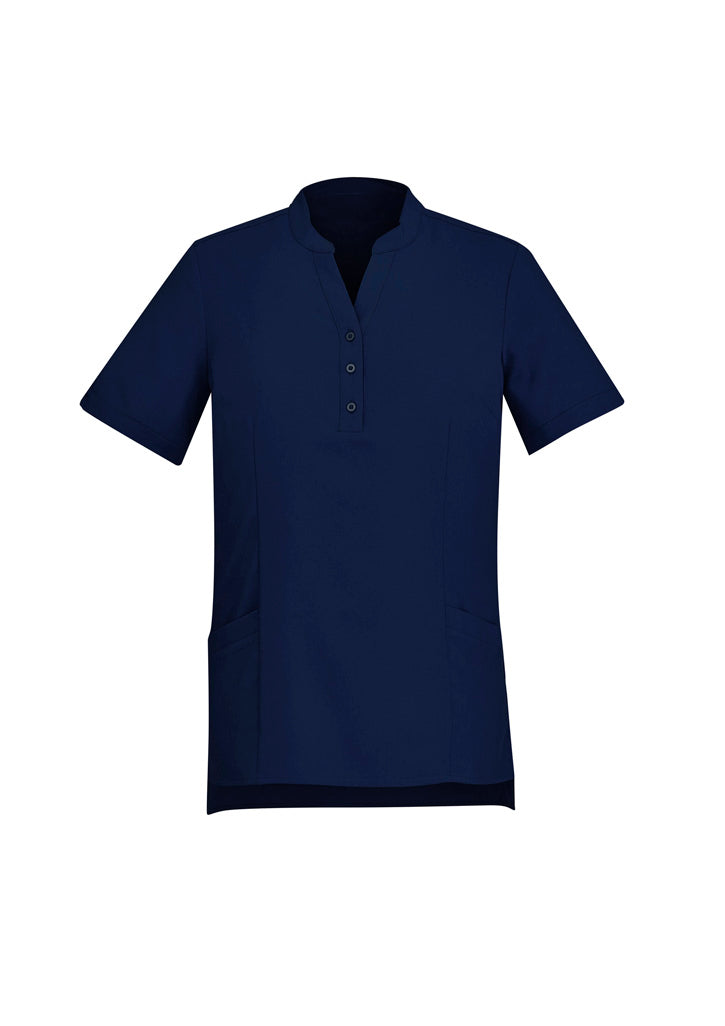BizCare CS949LS Womens Florence Plain Tunic