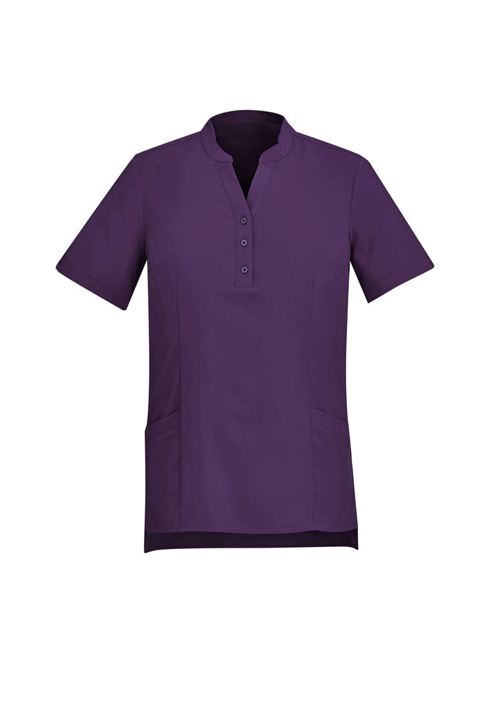 BizCare CS949LS Womens Florence Plain Tunic