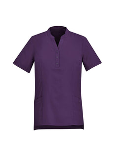 BizCare CS949LS Womens Florence Plain Tunic