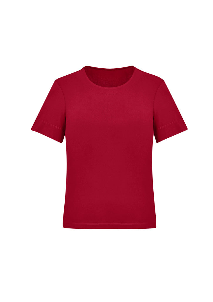 BizCare CS952LS Womens Marley Short Sleeve Jersey Top