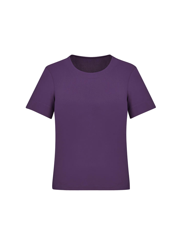 BizCare CS952LS Womens Marley Short Sleeve Jersey Top