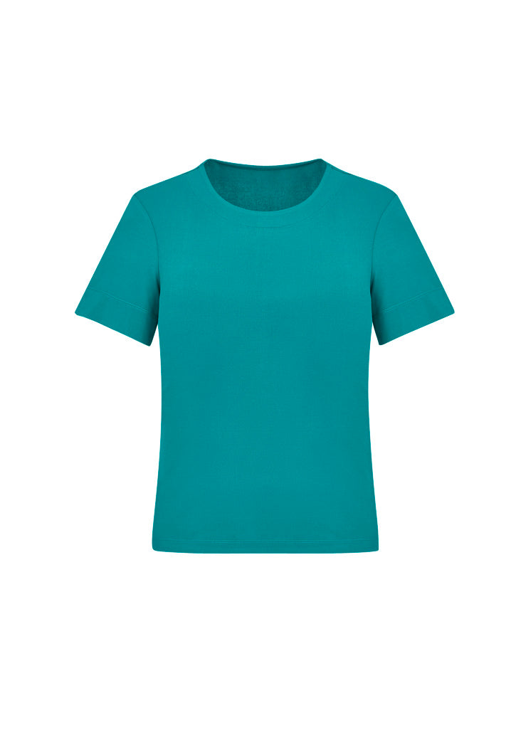 BizCare CS952LS Womens Marley Short Sleeve Jersey Top