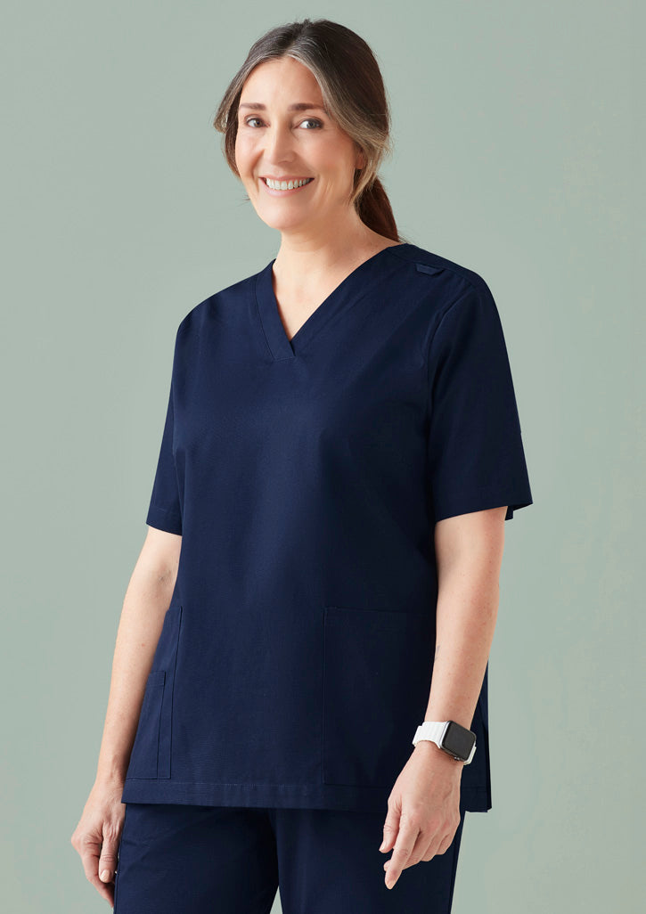 BizCare CST141LS Womens Tokyo Scrub Top