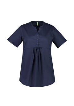 BizCare CST243LS Womens Rose Tunic Scrub Top
