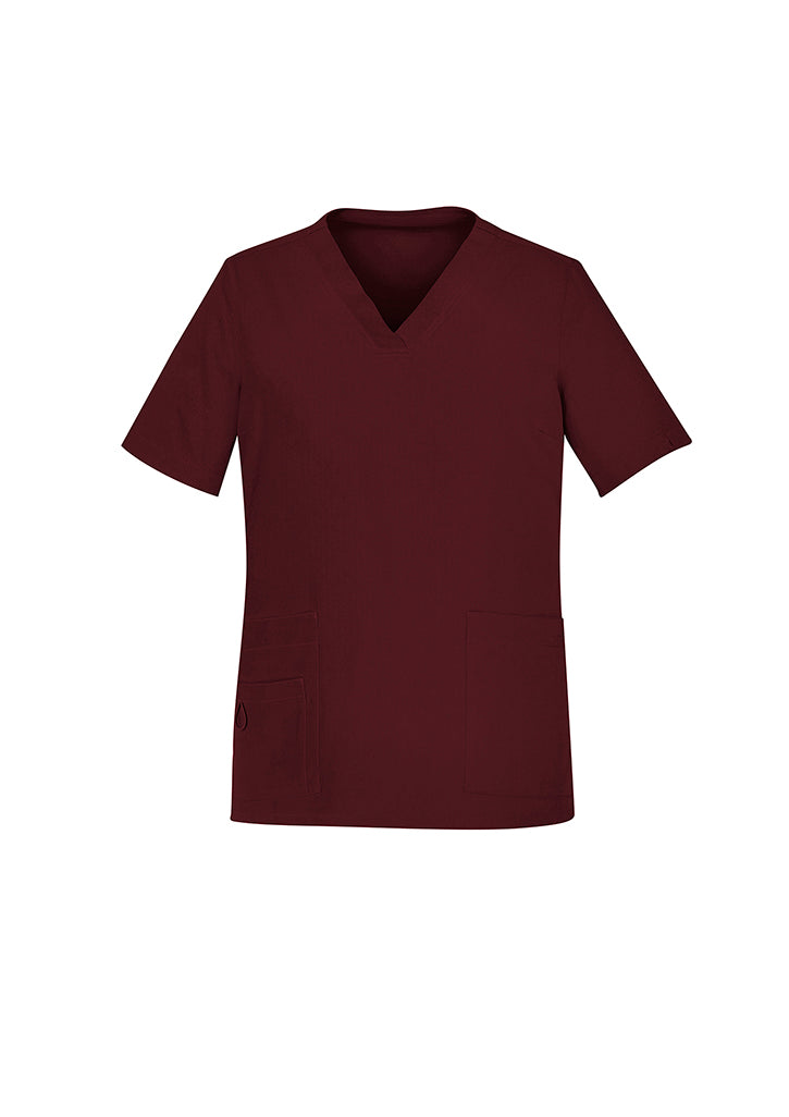 BizCare CST941LS Womens Avery V-Neck Scrub Top